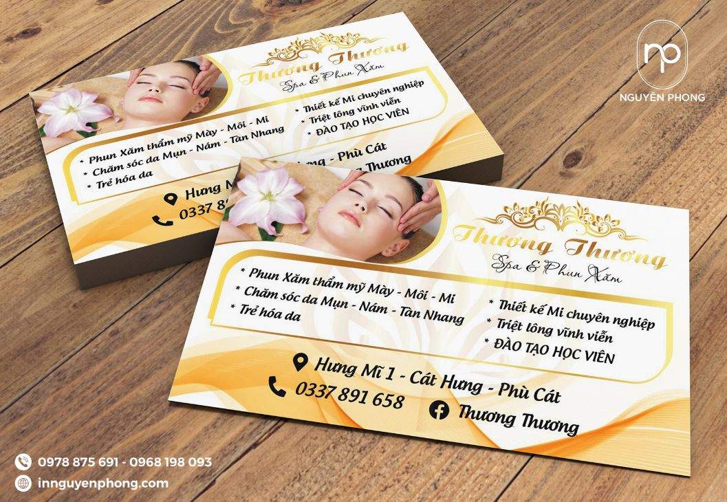 In Thẻ Bảo Hành Phun Xăm – Công Cụ Marketing Hiệu Quả Cho Spa